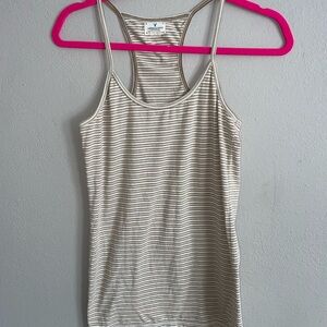 American Eagle Outfitters Beige Striped Camisole